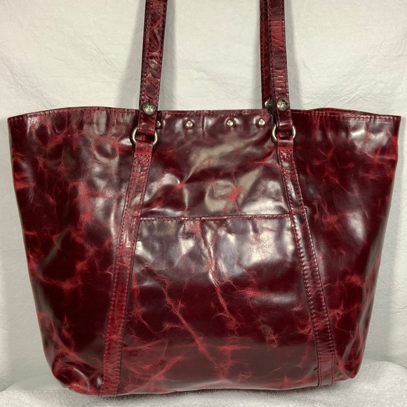 NWOT - Patricia Nash Benvenuto Berry Red Tote - Picture 4 of 15